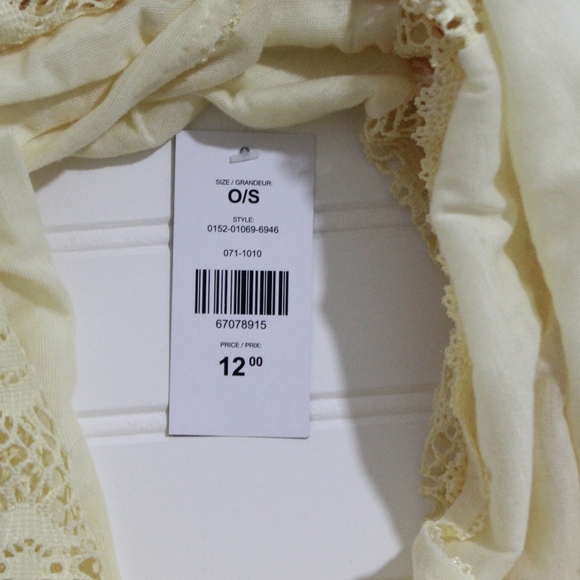 Yellow Infinity Scarf - Picture 8 of 8